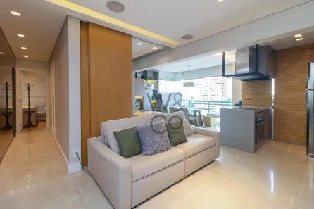 Apartamento com 2 Quartos para alugar, 66m² no Brooklin Paulista, São Paulo