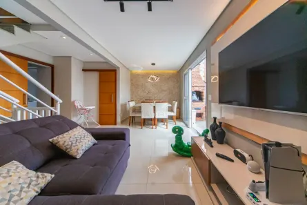 Sobrado com 3 Quartos à venda, 182m² no Vila Assunção, Santo André