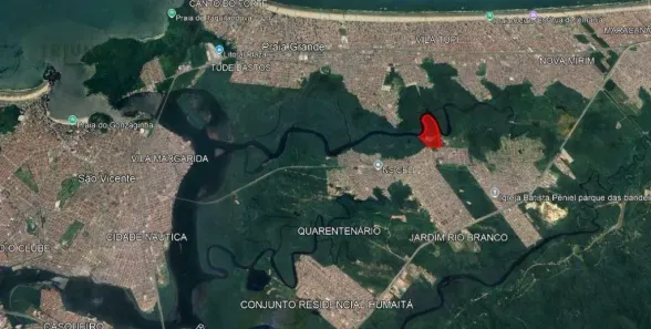 Lote/Terreno à venda, 292815m² no Samarita, São Vicente