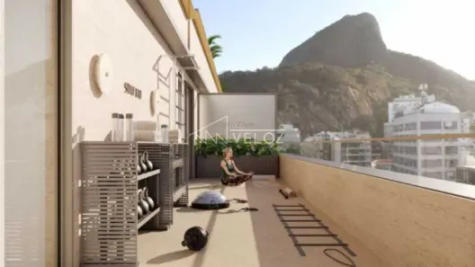 Apartamento com 2 Quartos à venda, 48m² no Leblon, Rio de Janeiro