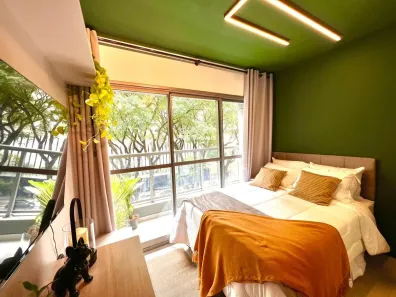 Apartamento com 1 Quarto para alugar, 22m² no Consolação, São Paulo