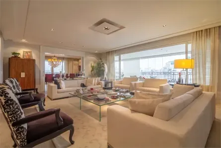 Apartamento com 5 Quartos para alugar, 538m² no Santa Cecília, São Paulo