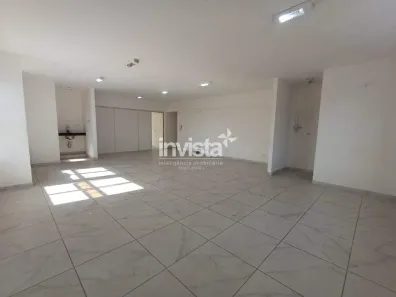 Sala Comercial para alugar, 117m² no Embaré, Santos