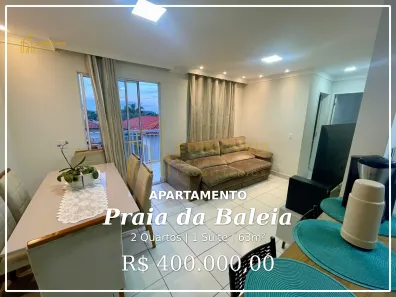 Apartamento com 2 Quartos à venda, 63m² no Praia da Baleia, Serra