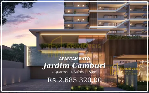 Apartamento com 4 Quartos à venda, 154m² no Jardim Camburi, Vitória