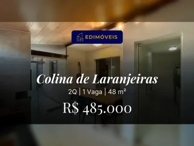 Apartamento com 2 Quartos à venda, 48m² no Colina de Laranjeiras, Serra