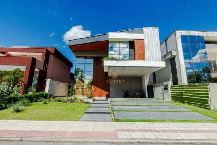 Casa de Condomínio com 5 Quartos à venda, 360m² no Boulevard Lagoa, Serra
