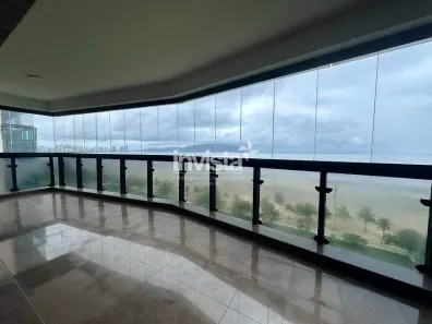 Apartamento com 4 Quartos para alugar, 252m² no Pompéia, Santos