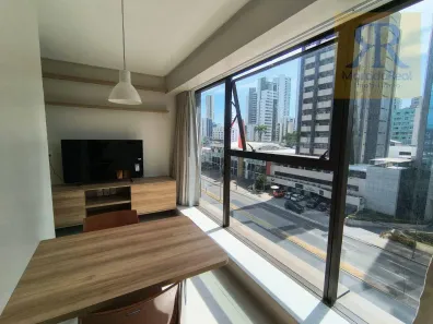 Apartamento com 1 Quarto para alugar, 31m² no Boa Viagem, Recife
