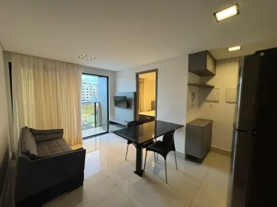 Apartamento com 2 Quartos para alugar, 47m² no Cabo Branco, João Pessoa