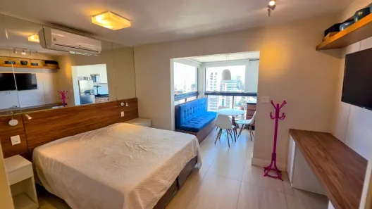 Apartamento com 1 Quarto para venda ou aluguel, 30m² no Jardim Paulista, São Paulo