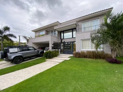 Casa de Condomínio com 4 Quartos à venda, 440m² no Busca Vida (Abrantes), Camaçari