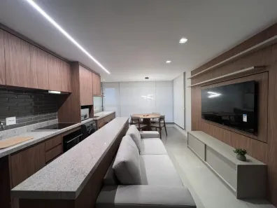 Apartamento com 1 Quarto para alugar, 49m² no Nova Campinas, Campinas