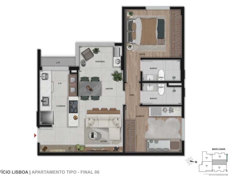 LISBOA RESIDENCE no Barreiro, Belo Horizonte