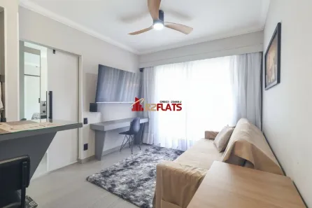 Flat com 1 Quarto à venda, 36m² no Indianópolis, São Paulo