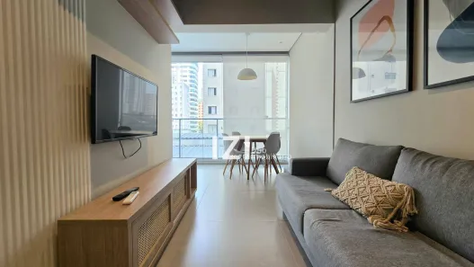 Apartamento com 1 Quarto para alugar, 44m² no Indianópolis, São Paulo