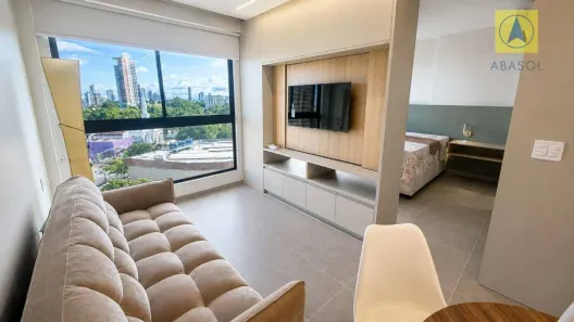 Apartamento com 1 Quarto para alugar, 39m² no Boa Vista, Recife