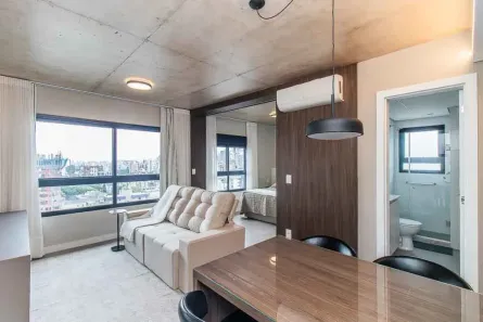 Apartamento com 1 Quarto para alugar, 45m² no Petrópolis, Porto Alegre