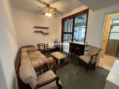 com 2 Quartos para alugar, 52m² no Gonzaga, Santos
