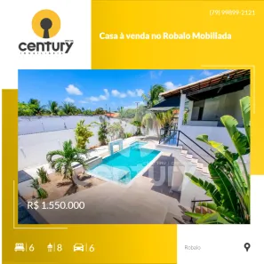 Casa com 6 Quartos à venda, 500m² no Robalo, Aracaju