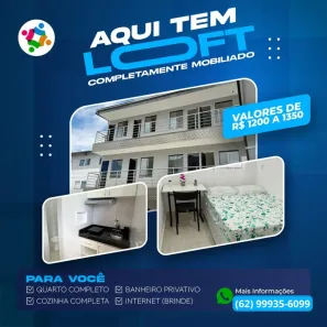 Apartamento com 1 Quarto para alugar, 35m² no Setor Sol Nascente, Goiânia