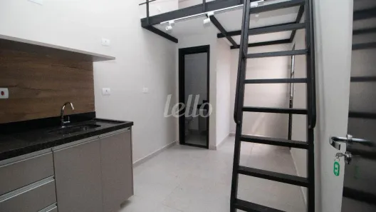 Apartamento com 1 Quarto para alugar, 25m² no Bangú, Santo André