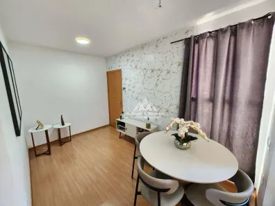 Apartamento com 2 Quartos para alugar, 43m² no Parque dos Pinus, Ribeirão Preto