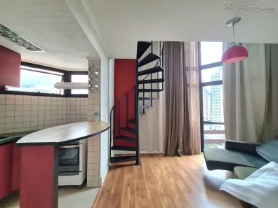 Apartamento com 1 Quarto para venda ou aluguel, 40m² no Itaim Bibi, São Paulo