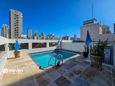 Cobertura com 4 Quartos à venda, 200m² no Pompéia, Santos