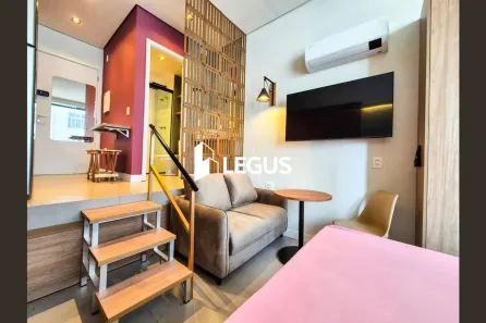 Apartamento para alugar, 25m² no Consolação, São Paulo
