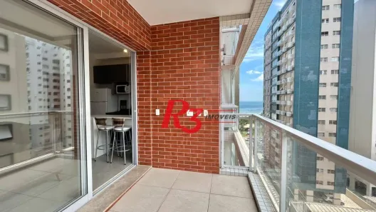 Apartamento com 1 Quarto para alugar, 45m² no Boqueirão, Santos