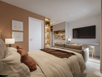 Apartamento com 1 Quarto à venda, 27m² no São Pedro, Juiz de Fora