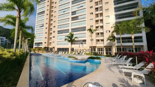 Apartamento com 3 Quartos para alugar, 137m² no Mar e Céu, Guarujá