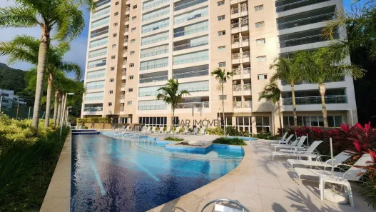 Apartamento com 3 Quartos para venda ou aluguel, 137m² no Mar e Céu, Guarujá