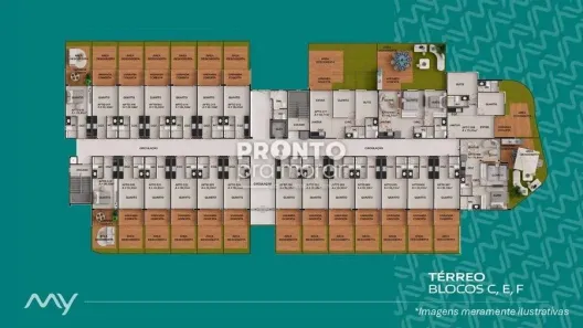 Apartamento com 1 Quarto à venda, 36m² no Centro, Ipojuca
