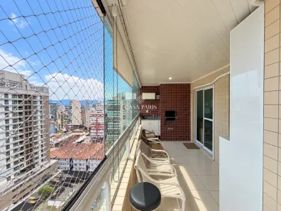 Apartamento com 2 Quartos à venda, 77m² no Guilhermina, Praia Grande