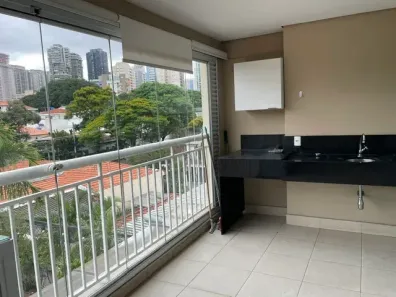 Apartamento com 2 Quartos para alugar, 73m² no Vila Cordeiro, São Paulo