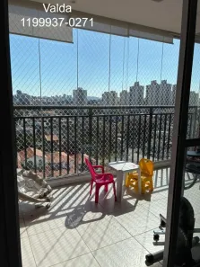 Apartamento com 3 Quartos para alugar, 98m² no Vila Polopoli, São Paulo