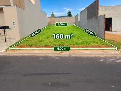 Lote/Terreno à venda, 160m² no Residencial Mais Parque Mirassol, Mirassol