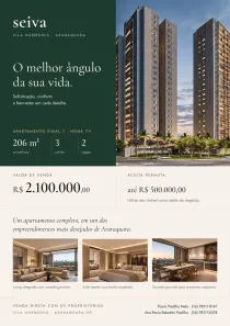 Apartamento com 3 Quartos à venda, 206m² no Vila Harmonia, Araraquara