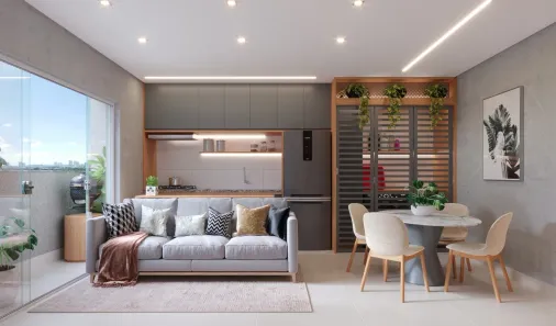 Apartamento com 2 Quartos à venda, 60m² no Parque Amazônia, Goiânia