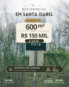 Lote/Terreno à venda, 600m² no Centro, Itaquaquecetuba