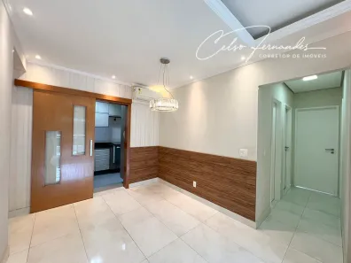 Apartamento com 3 Quartos para venda ou aluguel, 87m² no José Menino, Santos