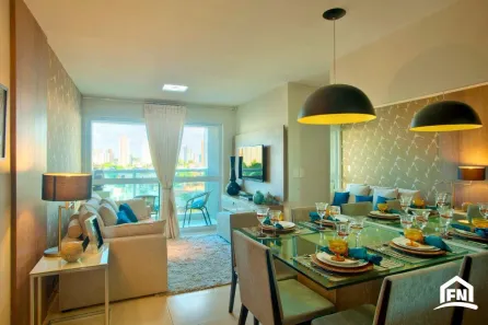 Apartamento com 2 Quartos à venda, 55m² no Capim Macio, Natal