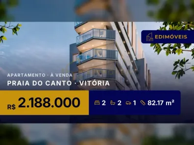 Apartamento com 2 Quartos à venda, 82m² no Praia do Canto, Vitória