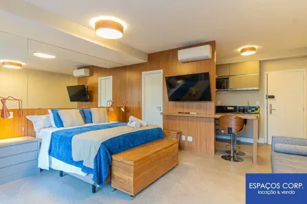 Apartamento com 1 Quarto à venda, 42m² no Brooklin Paulista, São Paulo