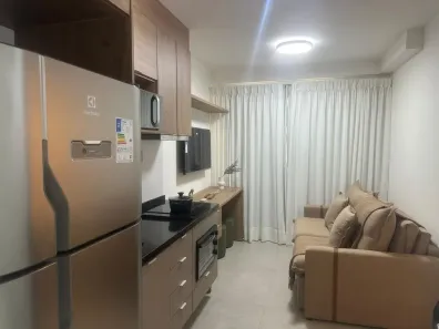 Apartamento com 1 Quarto para alugar, 27m² no Campo Belo, São Paulo