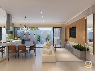 Casa de Condomínio com 3 Quartos à venda, 178m² no Jardim Atlântico, Goiânia