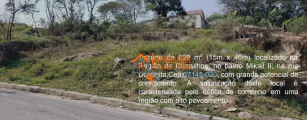 Lote/Terreno à venda, 690m² no Mikail II, Guarulhos