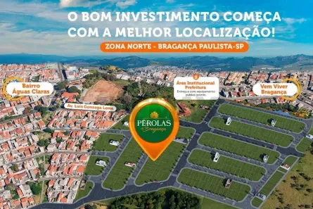 Lote/Terreno à venda, 140m² no Jardim Águas Claras, Bragança Paulista